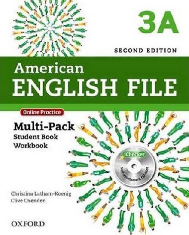 American English File 3: Multipack A with Online Practice and Ichecker - Oxenden Clive, Latham-Koenig Christina,