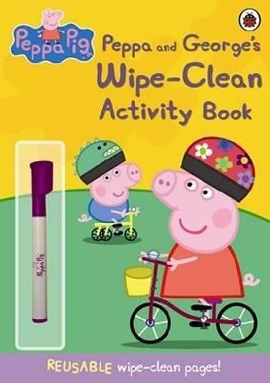 Peppa Pig: Peppa and Georges Wipe-Clean Activity Book - kolektiv autor