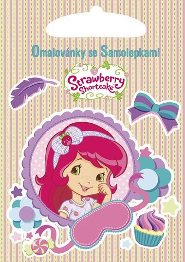 Strawberry - Omalovnky A5 se samolepkami - neuveden
