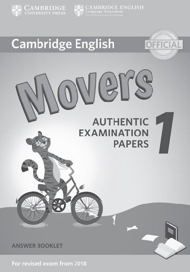 Cambridge English Young Learners 1 for revised exam from 2018 Movers Answer Booklet - kolektiv autor