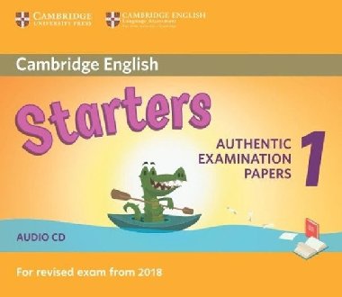 Cambridge English Young Learners 1 for revised exam from 2018 Starters Audio CD - kolektiv autor