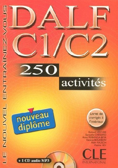Nouveau DALF C1/C2 + CD - kolektiv autor