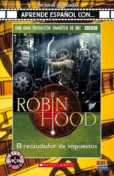 Aprende espanol con... Nivel 1 (A1): Robin Hood - Libro + CD - Cmara Noemi