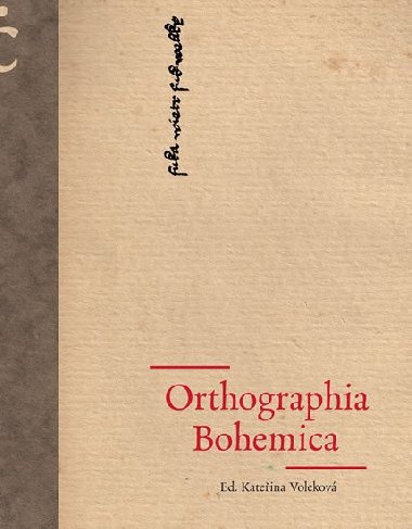 Orthographia Bohemica - Kateina Volekov