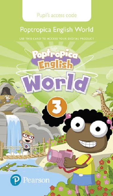 Poptropica English Level 3 Pupils Standalone Online World Access Card - neuveden