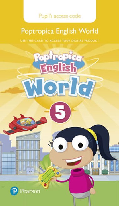 Poptropica English Level 5 Pupils Standalone Online World Access Card - neuveden