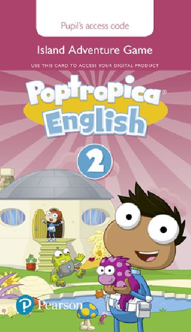 Poptropica English Level 2 Pupils Online Game Access Card for Pack - neuveden