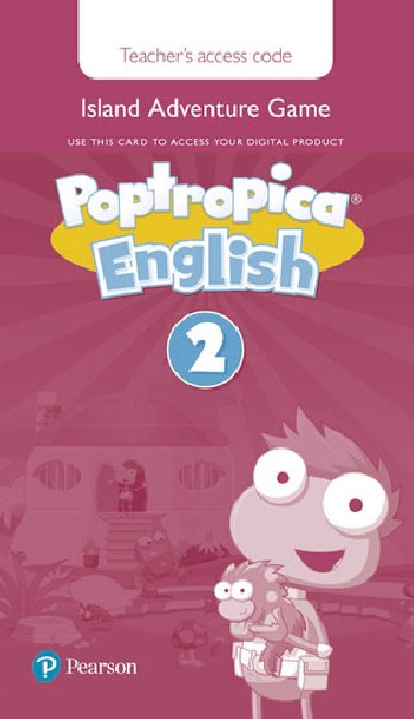 Poptropica English Level 2 Teachers Online Game Access Card for Pack - Salaberri Sagrario