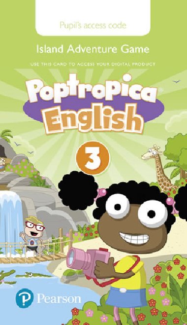 Poptropica English Level 3 Pupils Online Game Access Card for Pack - neuveden