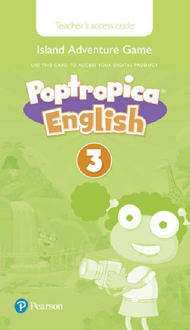 Poptropica English Level 3 Teachers Online Game Access Card for Pack - Salaberri Sagrario