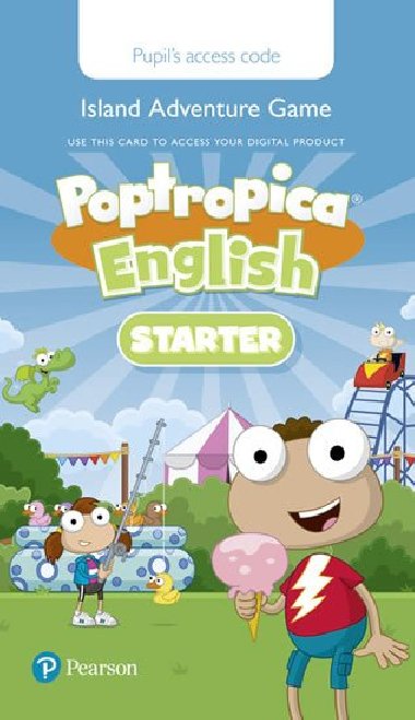 Poptropica English Starter Pupils Online Game Access Card for Pack - neuveden