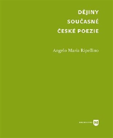 Djiny souasn esk poezie - Angelo Maria Ripellino