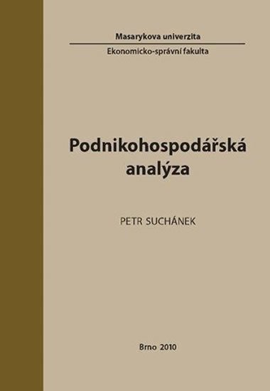 Podnikohospodsk analza - Suchnek Petr