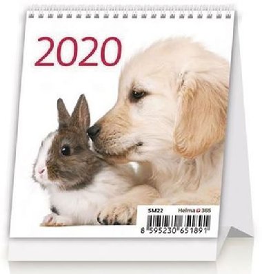 Mini Pets - stoln kalend 2020 - Helma