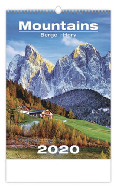 Mountains/Berge/Hory - nstnn kalend 2020 - Helma