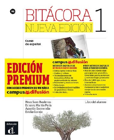 Bitcora Nueva 1 (A1) - Libro del alumno Premium - neuveden