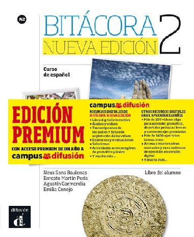 Bitcora Nueva 2 (A2) - Libro del alumno Premium - neuveden