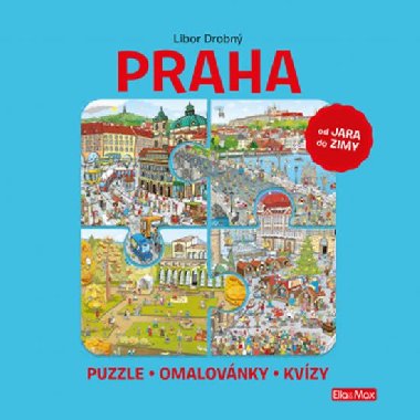 PRAHA - Puzzle, omalovnky, kvzy - Libor Drobn