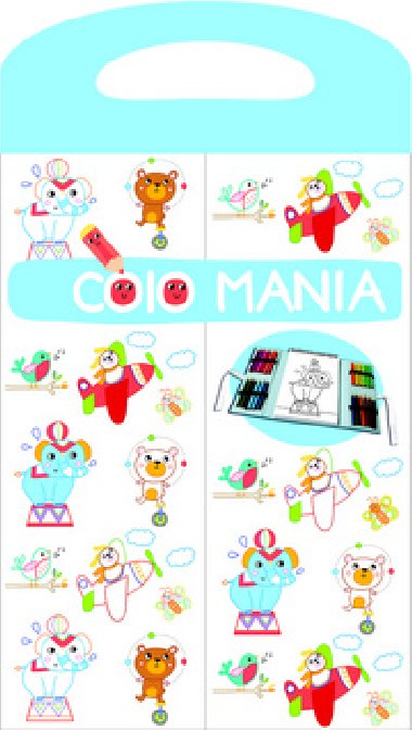 Omalovnka Colomania modr - YoYo Books