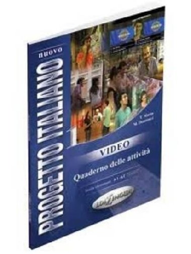 Nuovo Progetto italiano : Quaderno di Video 1/DVD (Level A1-A2) - kolektiv autor