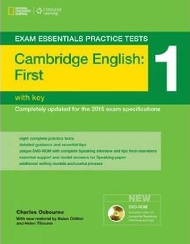 Exam Essentials Practice Tests: Cambridge English: First (FCE) 1 with DVD-ROM with Key - kolektiv autor
