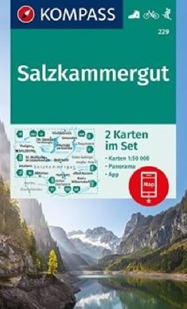 Salzkammergut (sada 2 map)  229  NKOM - neuveden