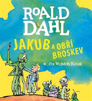 Jakub a obří broskev - Audiokniha na CD - Roald Dahl