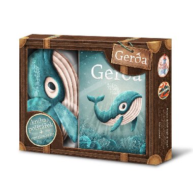 Gerda - box (kniha, poltek, omalovnky, stoln hra) - Adrin Macho