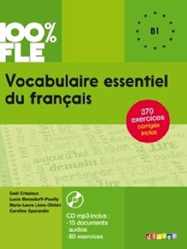 Vocabulaire essentiel du francais + CD B1 (Uebnice + poslech mp3) - kolektiv autor
