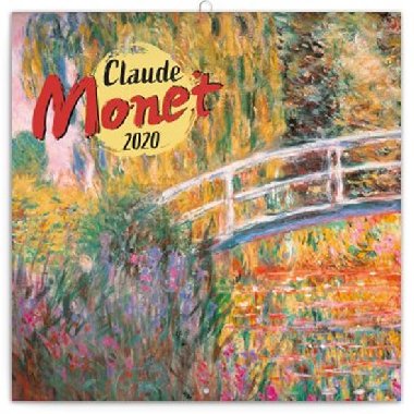 Kalend poznmkov 2020 - Claude Monet, 30  30 cm - neuveden