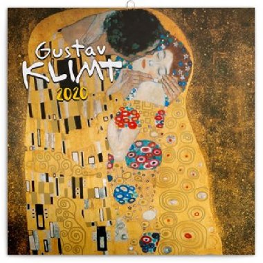 Kalend poznmkov 2020 - Gustav Klimt, 30  30 cm - Gustav Klimt