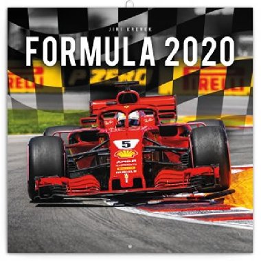 Kalend poznmkov 2020 - Formule - Ji Kenek, 30  30 cm - Presco