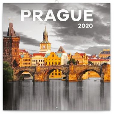 Kalend poznmkov 2020 - Praha ernobl, 30  30 cm - neuveden