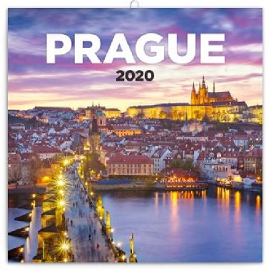 Kalend poznmkov 2020 - Praha nostalgick, 30  30 cm - neuveden