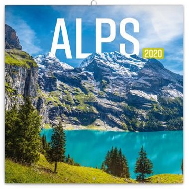 Kalend poznmkov 2020 - Alpy, 30  30 cm - Presco