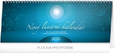 Kalend stoln 2020 - Nov lunrn kalend, 33  12,5 cm - Presco