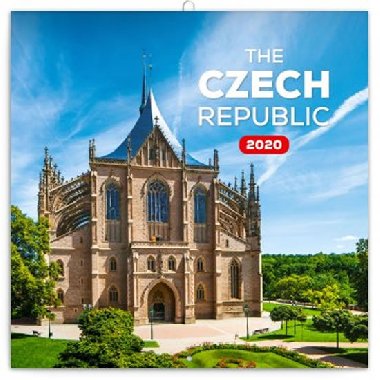 Kalend poznmkov 2020 - esk republika mini, 18  18 cm - Presco