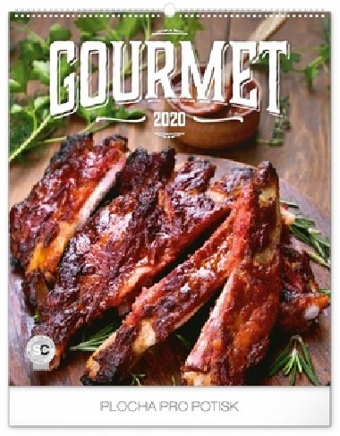 Kalend nstnn 2020 - Gourmet, 48  56 cm - Presco