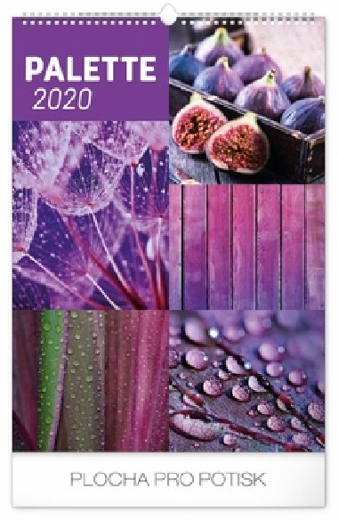 Kalend nstnn 2020 - Paleta, 33  46 cm - Presco