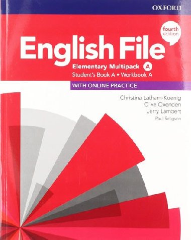 English File Fourth Edition Elementary: Multi-Pack A: Student´s Book/Workbook - Christina Latham-Koenig; Clive Oxenden; Jeremy Lambert