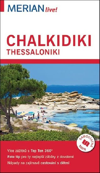 Chalkidiki Thessaloniki - prvodce Merian - Klio Verigou