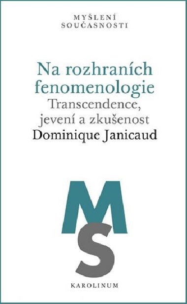 Na rozhranch fenomenologie - Dominique Janicaud