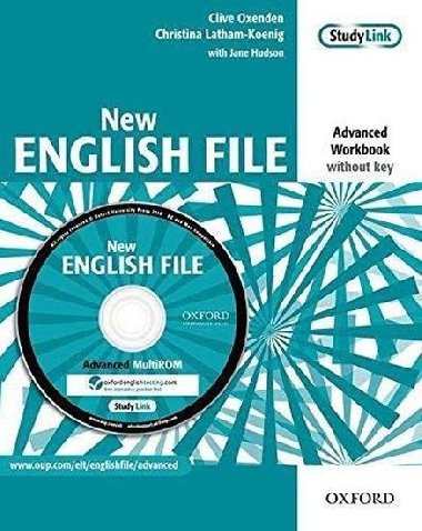 New English File Advanced Workbook Without Key + MultiRom Pack - Oxenden Clive, Latham-Koenig Christina,