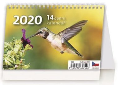 Kalend stoln 2020 - MINI 14denn kalend - Helma