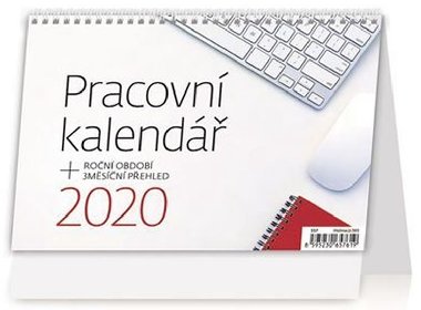 Kalend stoln 2020 - Pracovn kalend - Helma