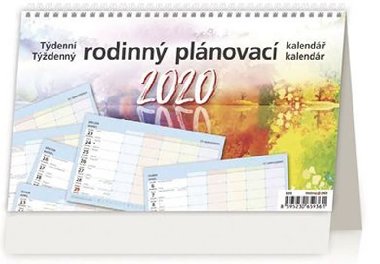 Kalend stoln 2020 - Rodinn plnovac kalend - Helma