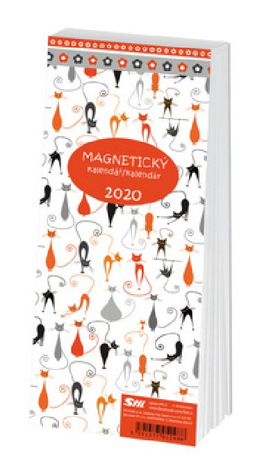 Magnetick kalend 2020 Cats - Stil
