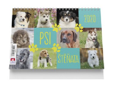 Psi a tata - stoln kalend 2020 - Vikpap