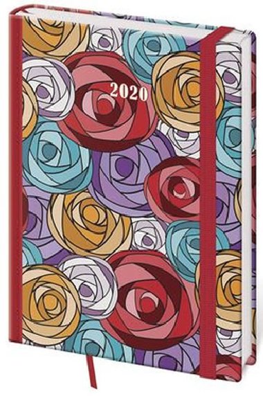 Di 2020 - Vario/denn A5/Roses s gumikou - neuveden
