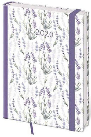 Di 2020 - Vario/denn A5/Lavender s gumikou - neuveden